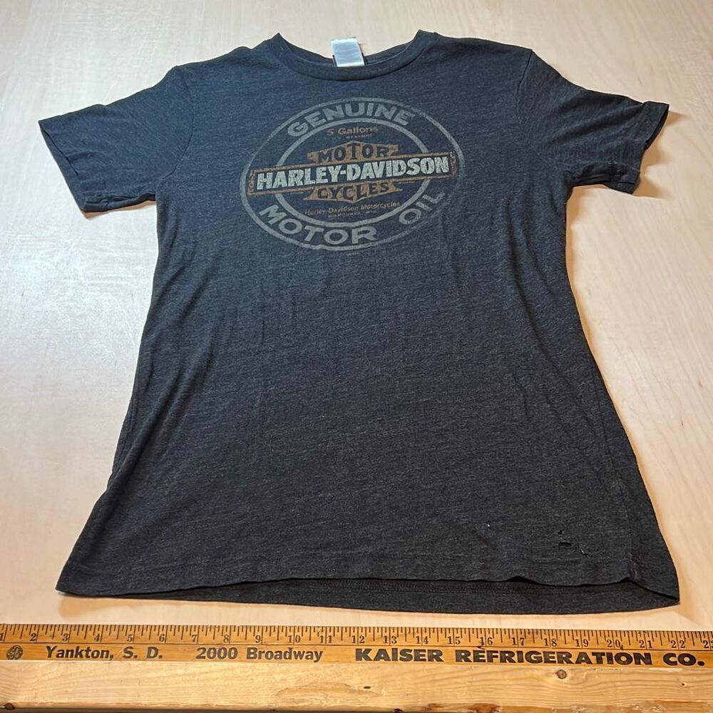Harley Davidson Of Dallas Texas Men’s M Grey T-Shirt distressed
